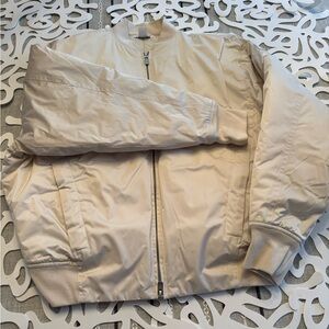 Athleta Women's Tan Bomber Jacket